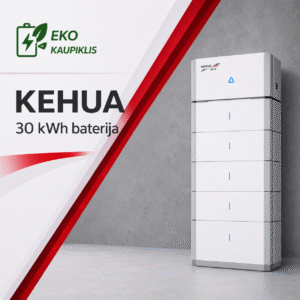 energijos kaupiklis 30 kwh (su pvm)